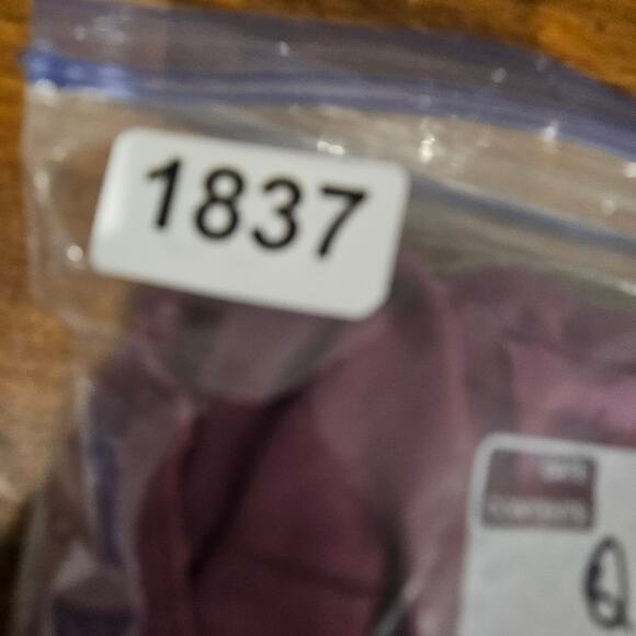 Purple Ruffled Wrap Blouse Plus Size 24W Flutter Sleeve Cinch Waist Fairycore - Picture 13 of 15